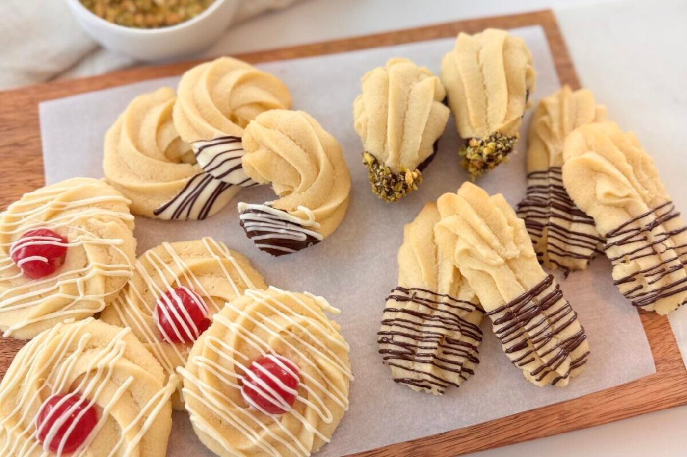 Almond Shortbread Cookies