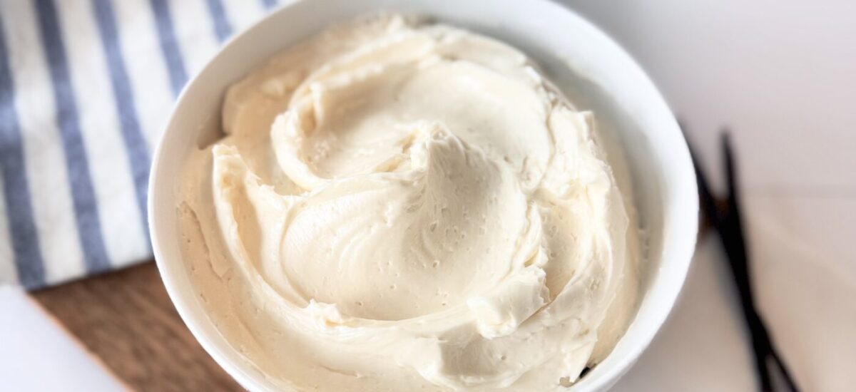 Perfect Vanilla Swiss Meringue Buttercream