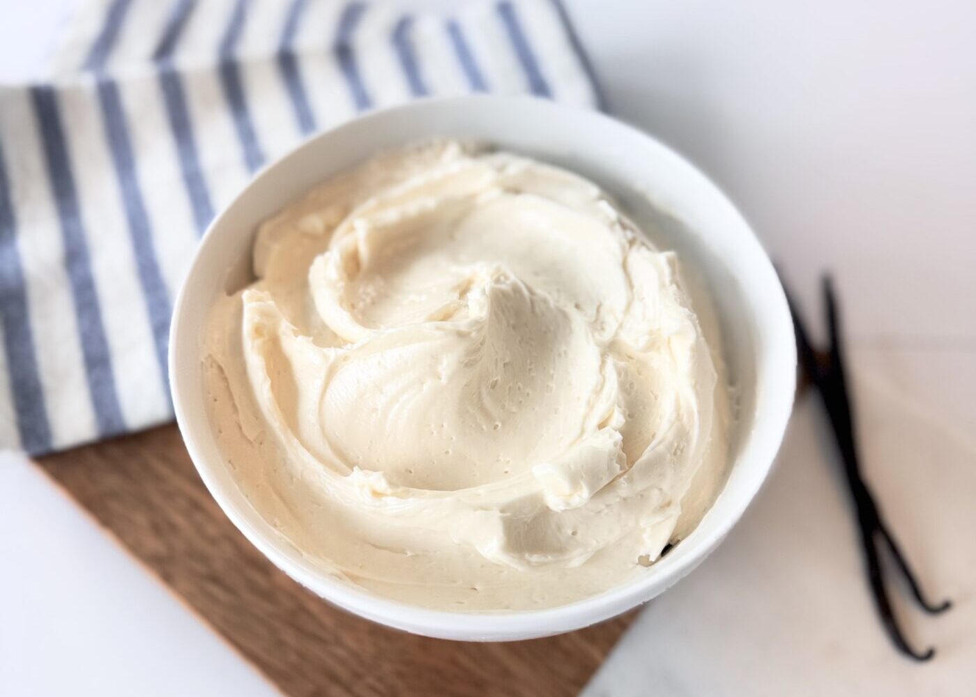 Perfect Vanilla Swiss Meringue Buttercream