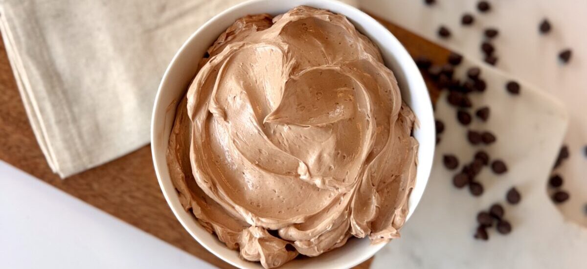 Perfect Chocolate Swiss Meringue Buttercream