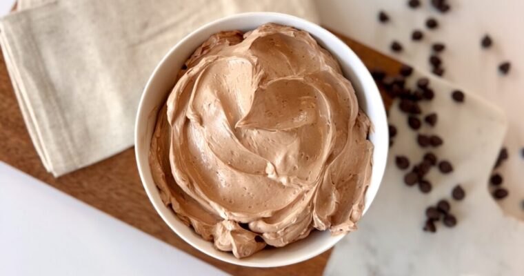Perfect Chocolate Swiss Meringue Buttercream