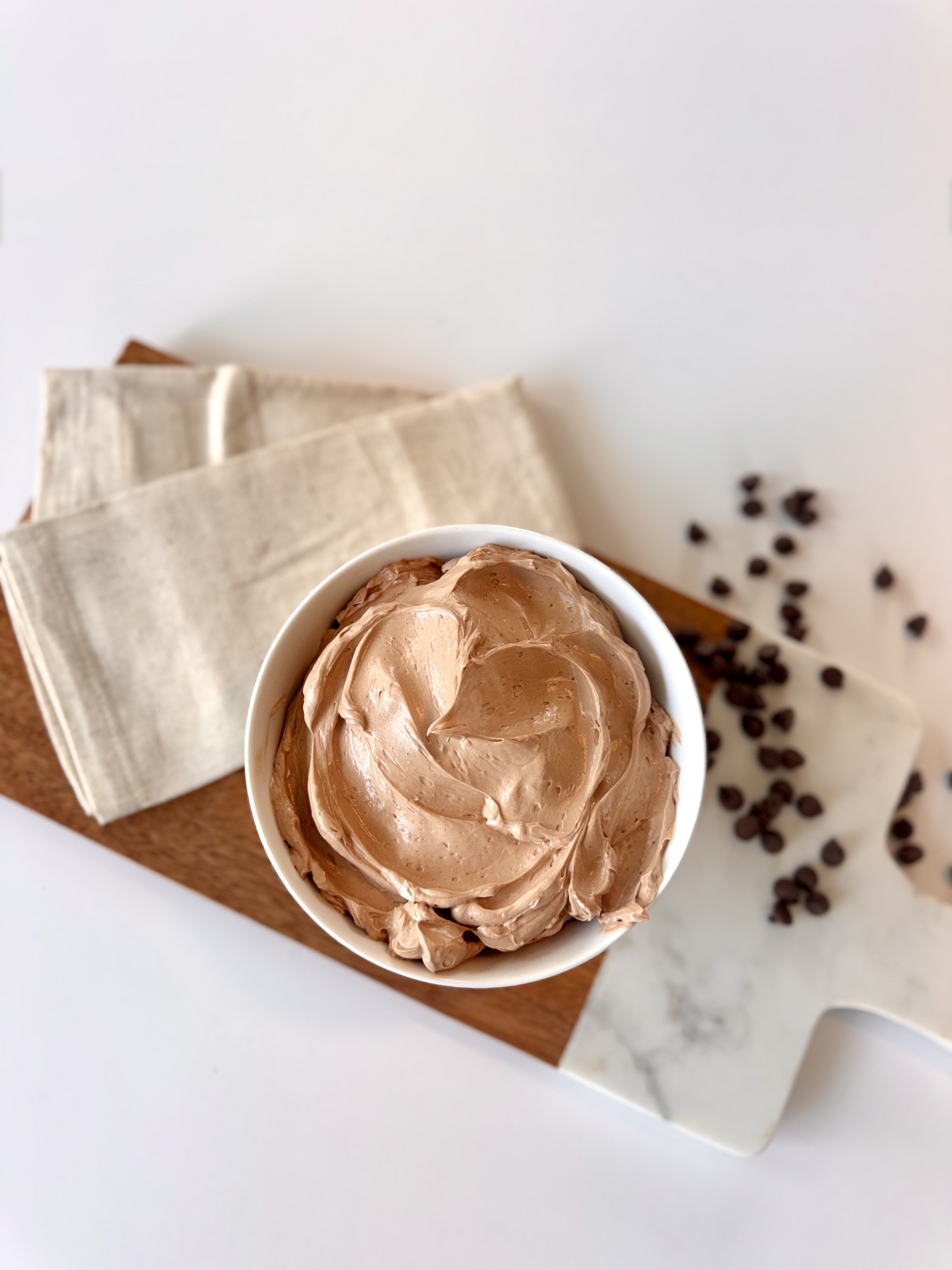chocolate swiss meringue buttercream